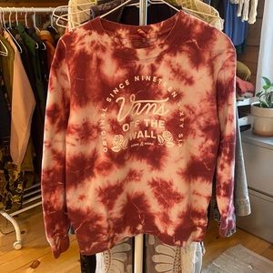 Vans tie dye crew neck.